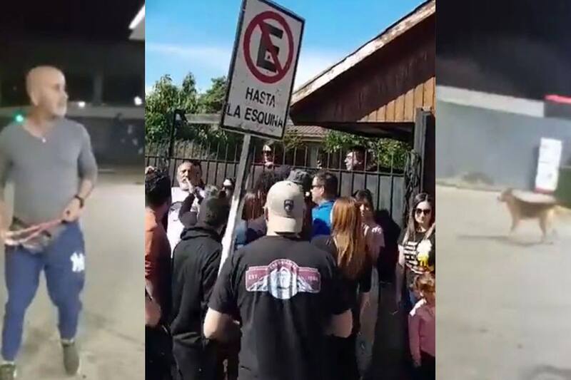 El video generó indignación. Captura.