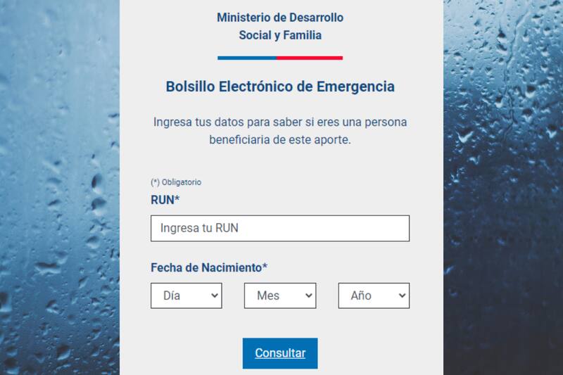 Consulta si recibiste el pago del Bolsillo Electrónico de Emergencia.