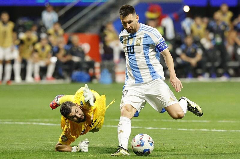 Lionel Messi y compañía buscarán continuar su invicto frente a Chile en el MetLife Stadium. Foto: EFE