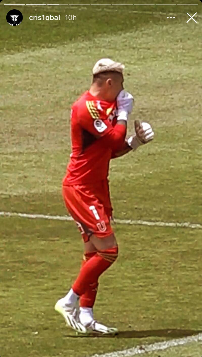 El mensaje de Cristóbal Campos en sus redes sociales