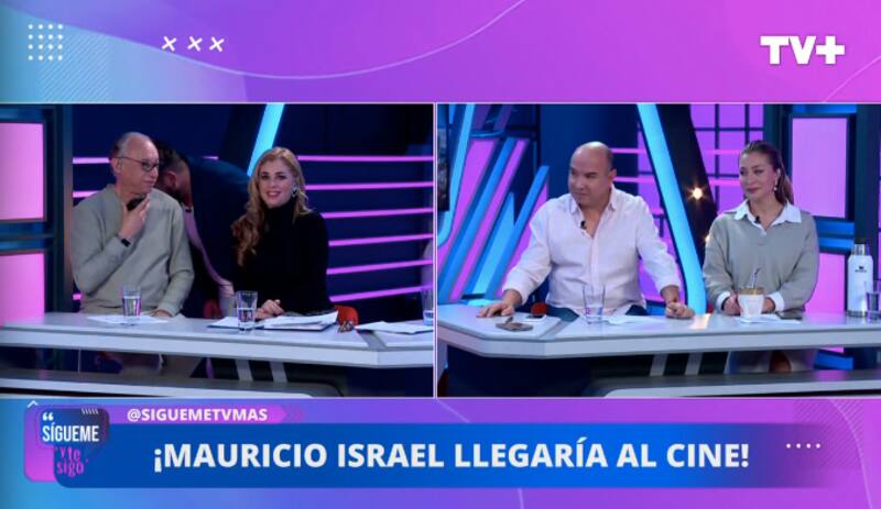 Mauricio Israel reveló que formará parte de nueva película de Sebastián Badilla. Foto: TV+.