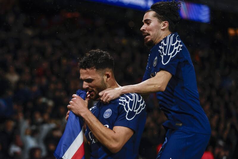 El equipo parisino eliminó al Liverppool en Anfield. EFE/EPA/YOAN VALAT