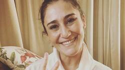 Belén Mora y su hijo recrean tierna fotografia con una década de diferencia en el cumpleaños 38 de la comediante