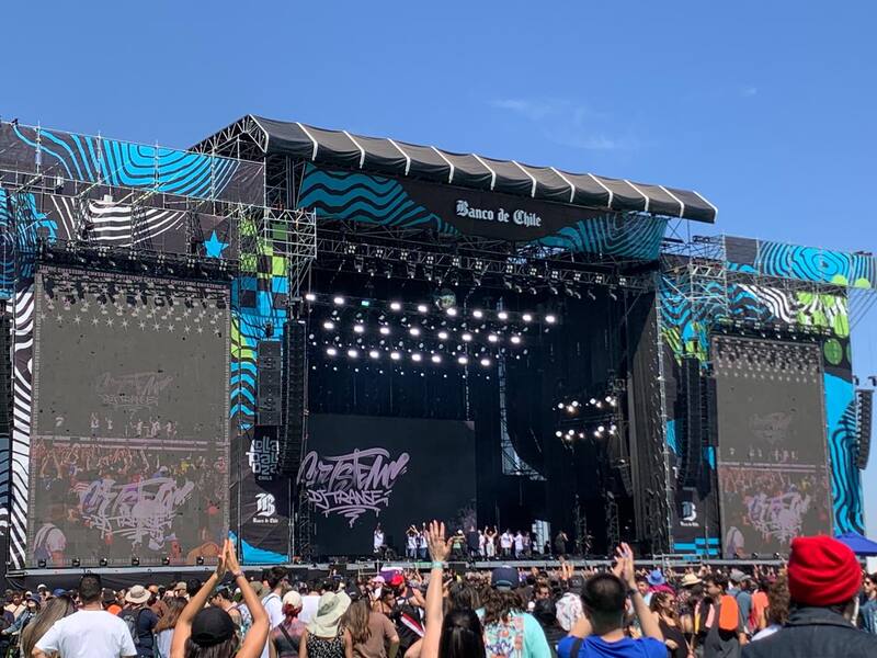 Chystemc en Lollapalooza Chile 2024. Créditos: TiempoX