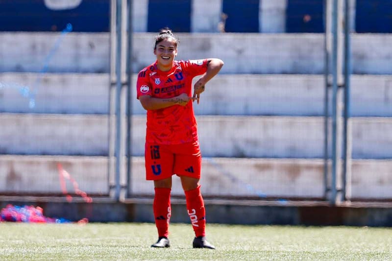Monserrat González marcó el gol de la ida ante las Acereras. Foto: @udechile