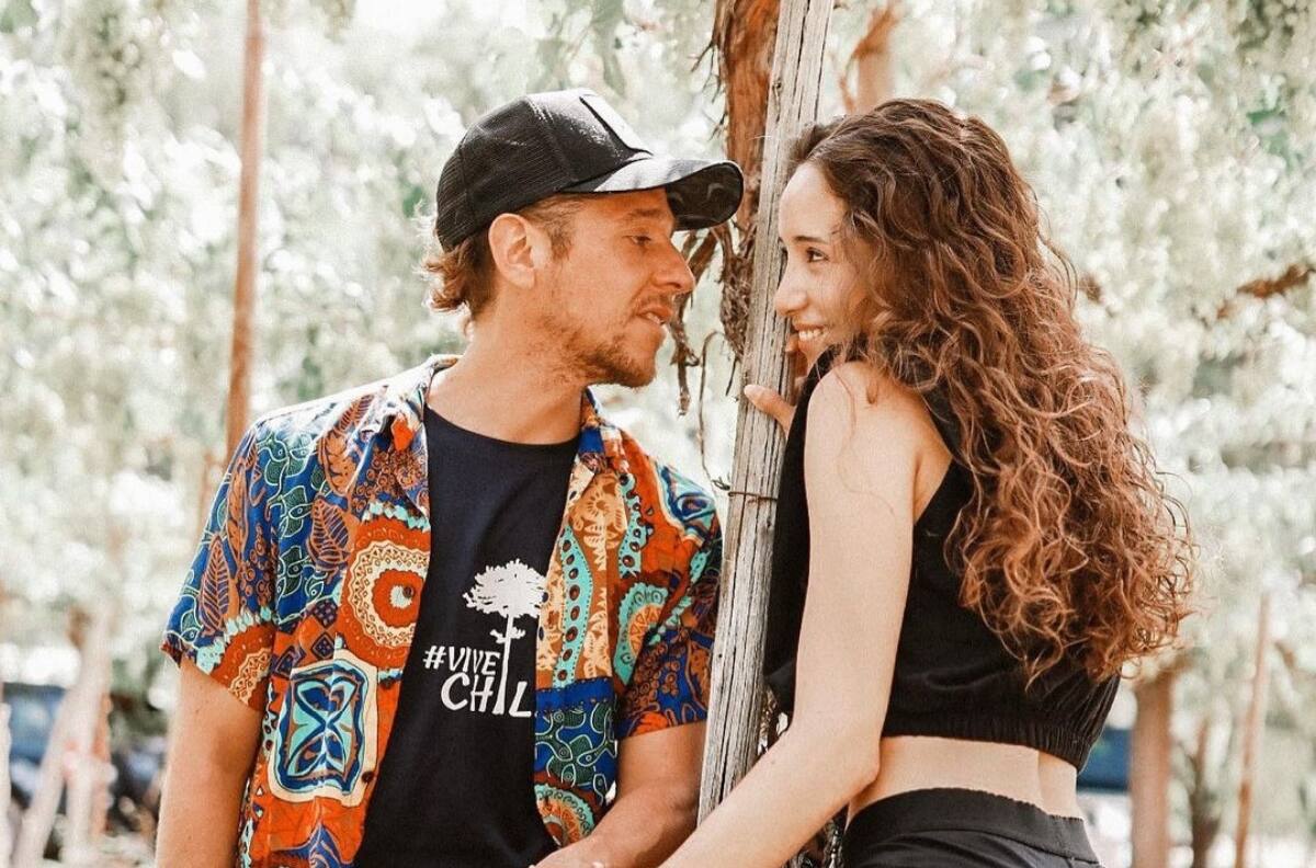 "Feliz con mi churro": Las románticas vacaciones de Matías Vega y su novia, Sandra Ortiz