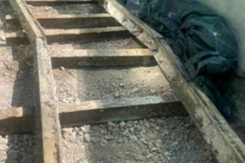 fue retirado en seis horas. Créditos: Consejo de Monumentos Nacionales de Chile.