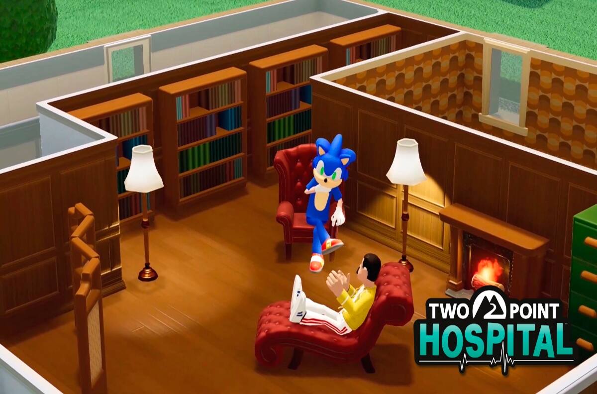 Videojuegos: Sonic y sus amigos se unen al simulador Two Point Hospital