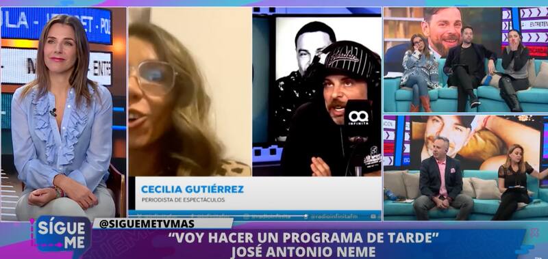 José Antonio Neme revela la posible participación de Tonka Tomicic en Mega.