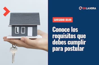 Últimas horas para postular al Subsidio DS49: Revisa los requisitos que debes cumplir para solicitar este beneficio habitacional