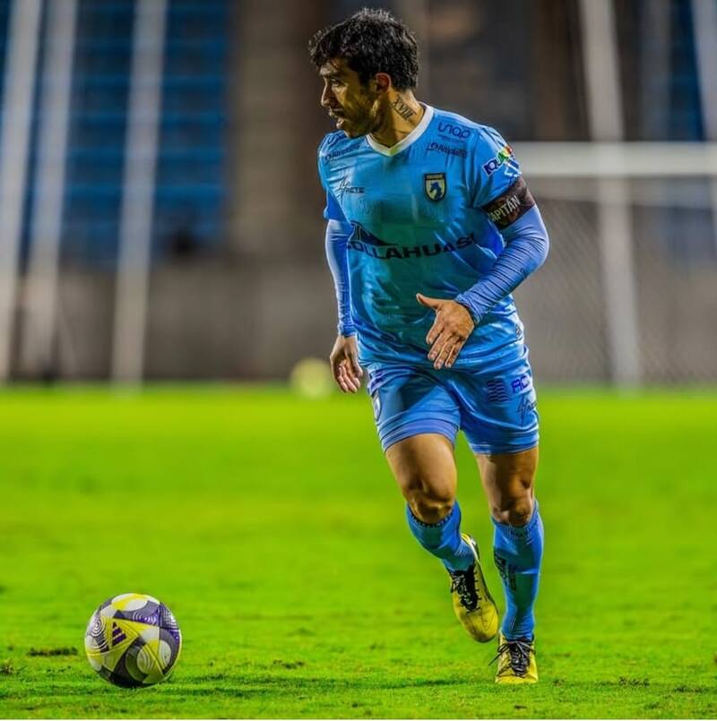 Volvió a jugar un partido a un mes y medio de su lesión. Foto: @alaniz.photo