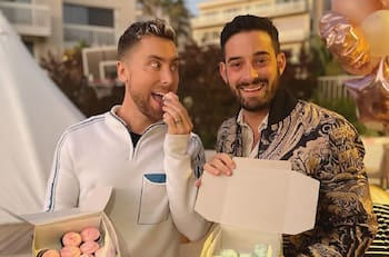 "Está empezando a sentirse real": Ex Nsync Lance Bass y su pareja celebraron su futura paternidad con baby shower