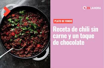 Receta de chili sin carne y un toque de chocolate: Revisa cómo hacer esta deliciosa preparación vegana