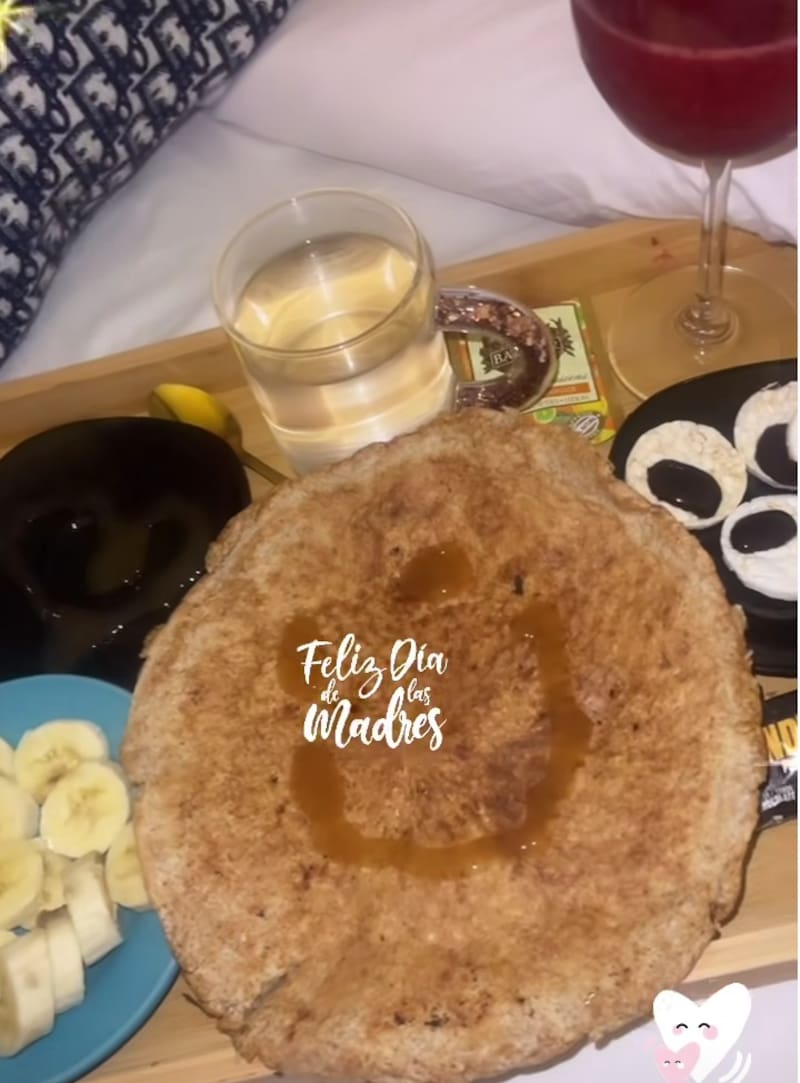 Luli recibió linda sorpresa en el Día de la Madre. Créditos: Instagram