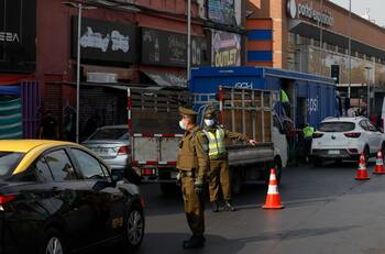 VIDEO | Estación Central: comerciantes protestaron por asesinato de empresario sirio