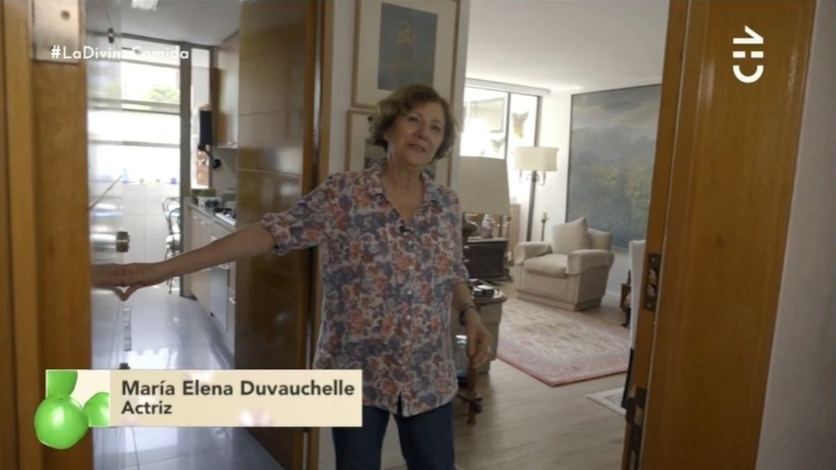 Acogedor y lleno de cuadros: Así es el departamento que María Elena Duvauchelle vive hace 10 meses