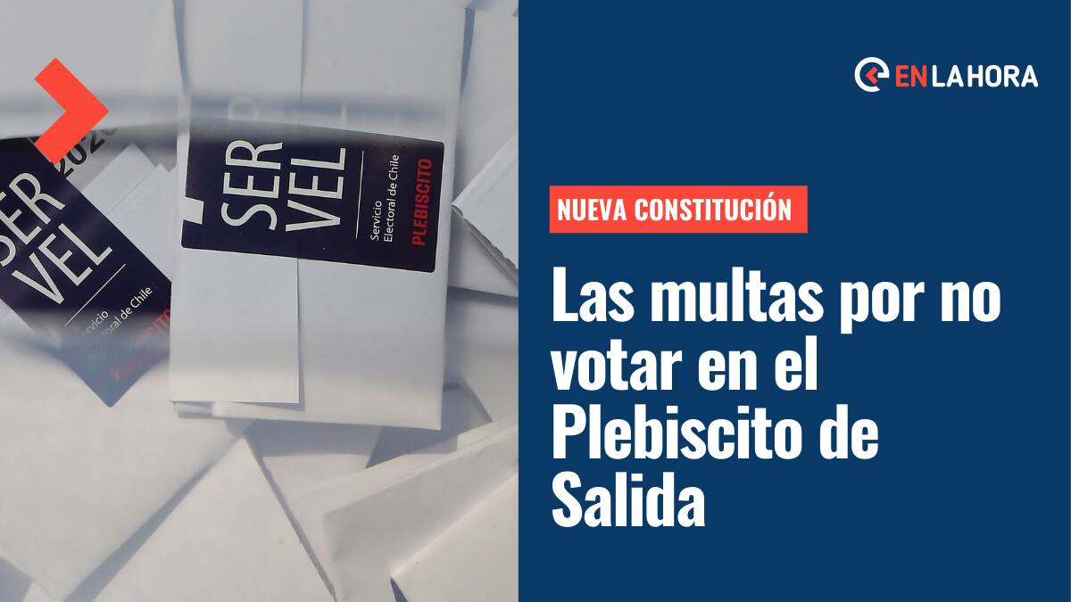 51% de chilenos no sabe que Plebiscito de Salida será de voto obligatorio: ¿Cuáles son las multas por no ir a sufragar?