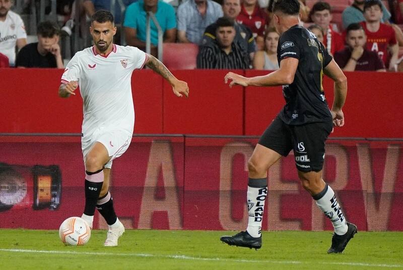 Suso, jugador español del Sevilla.