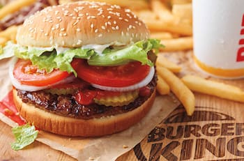 Disfruta de un 40% de descuento en Burger King todos los jueves con Banco Santander