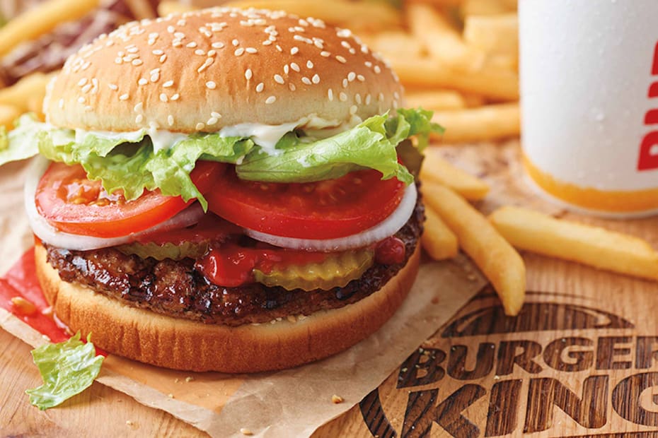 Compra deliciosas hamburguesas a precios rebajados.