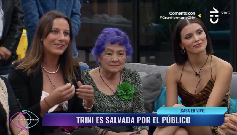 Trinidad Cerda suma una nueva semana más en la casa de "Gran Hermano" Chile. Foto: CHV.
