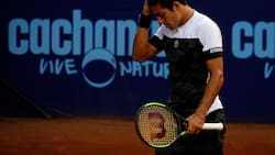 Cristian Garin saboreaba el triunfo pero tuvo que retirarse del ATP de Córdoba