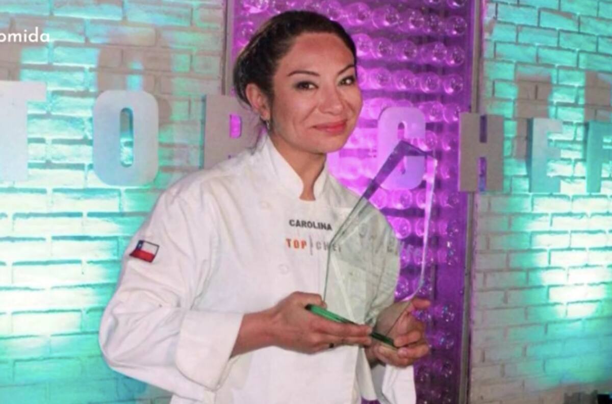 Carolina Erazo contó la triste anécdota que le sucedió con el trofeo de "Top Chef" en "La Divina Comida"