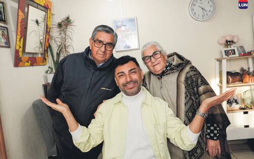 El periodista volvió a vivir con sus padres (Foto: LUN).