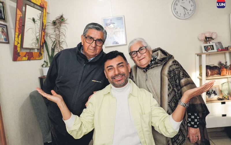 El periodista volvió a vivir con sus padres (Foto: LUN).