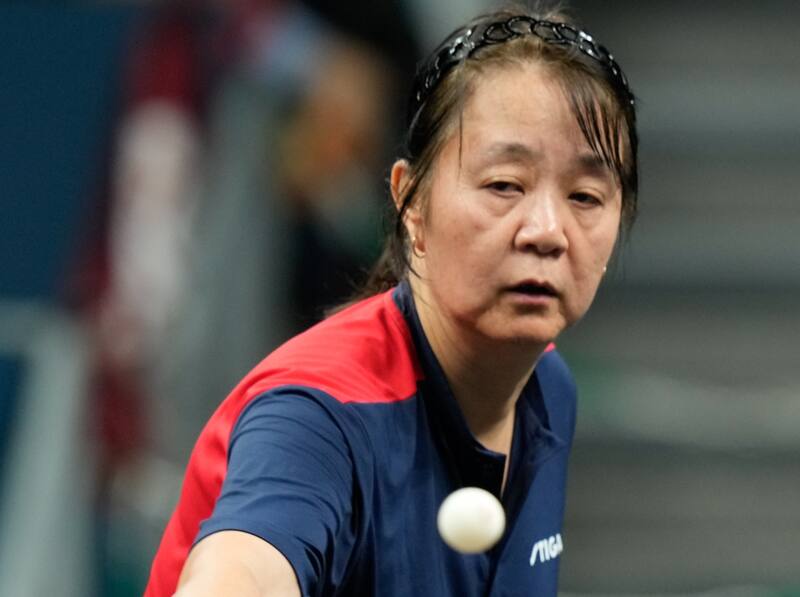 La tenismesista chilena se encuentra compitiendo en Brasil.