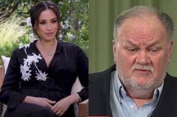 Papá de Meghan criticó a su hija y respaldó a la monarquía inglesa asegurando que no son racistas