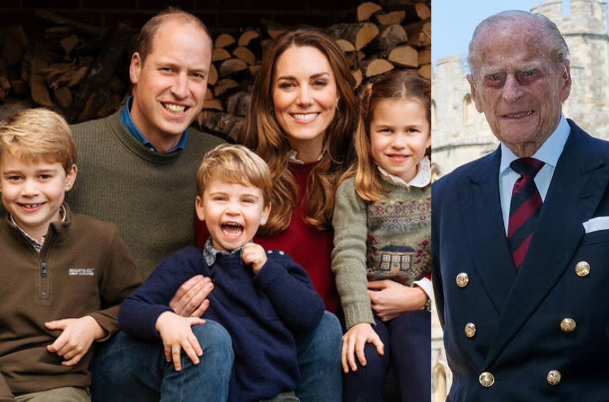 El príncipe William y Kate Middleton dijeron que sus hijos George, Charlotte y Louis extrañan al príncipe Felipe