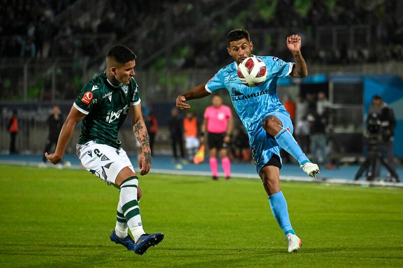 contra Santiago Wanderers. Foto: José Veas/Photosport