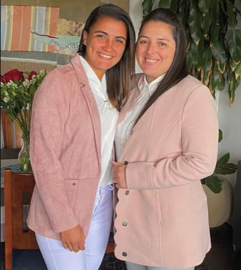 María José Urrutia contrajo boda junto a Marjorie Hernández.