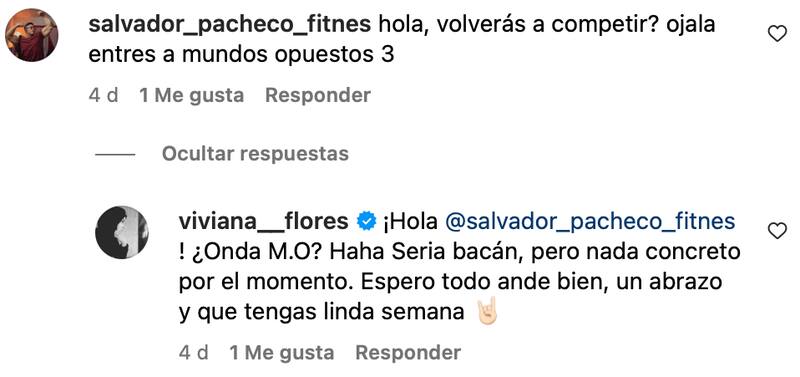 La joven recuerda con cariño Mundos Opuestos.