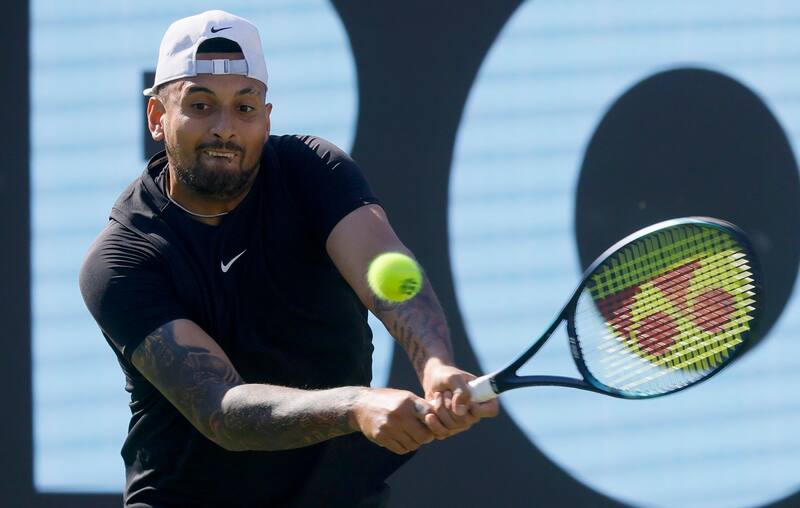 Nick Kyrgios, tenista australiano.