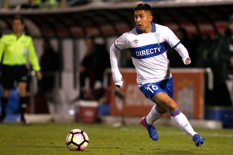 Jeisson Vargas, en su época como jugador de la UC.