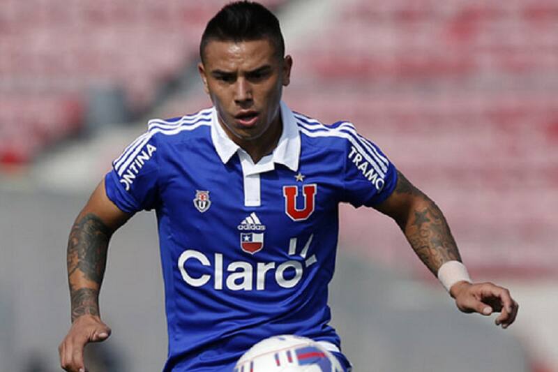 El lateral estuvo entre 2014 y 2016 en la Universidad de Chile.