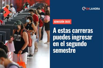 Admisión 2022: Estas son las carreras a las que puedes ingresar durante el segundo semestre