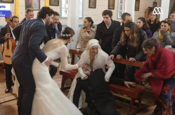 "Lo fingió": Infarto del protagonista en la boda de Antonia y Santiago generó teorías en "La Ley de Baltazar"
