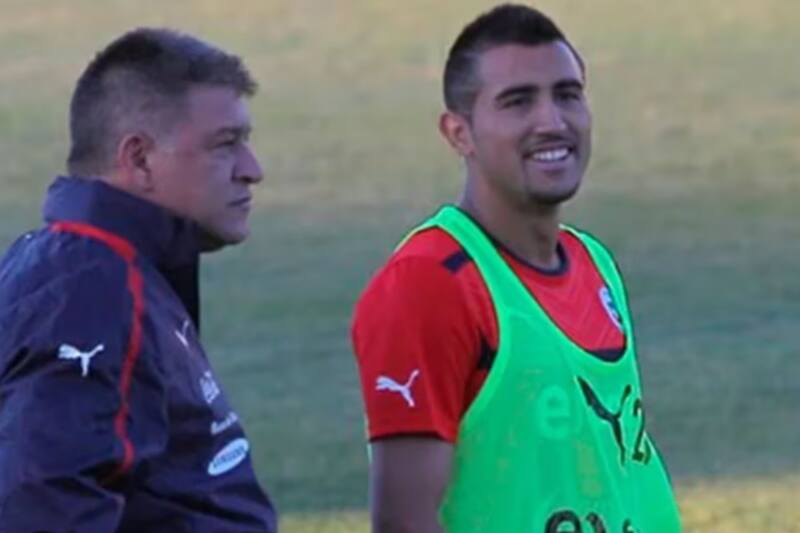 Borghi habló de Vidal.