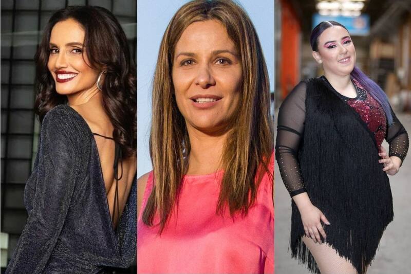 Las famosas comparten detalles de sus looks pata la alfombra roja.