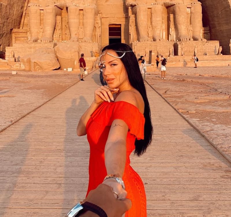 La influencer se luce en redes