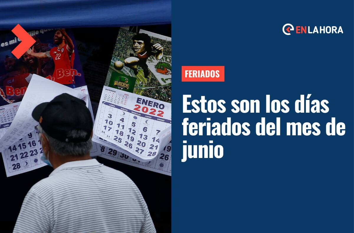 Feriados de junio: Este mes tiene dos días libres y un fin de semana largo, revisa cuándo caen