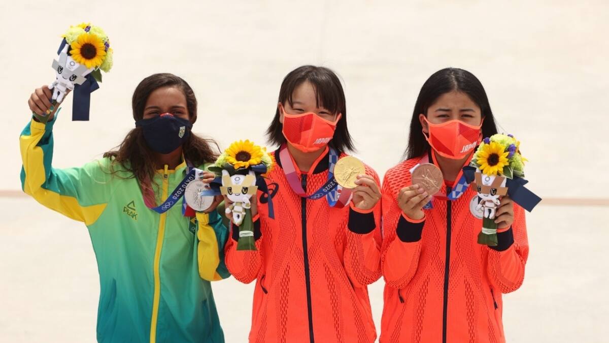 Tokio 2020: "Patrulla infantil" se tomó el podio en el Skate y causó furor en los Juegos Olímpicos