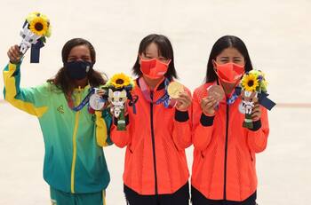 Tokio 2020: "Patrulla infantil" se tomó el podio en el Skate y causó furor en los Juegos Olímpicos