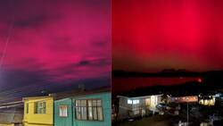 VIDEO | ¡Espectaculares imágenes! Auroras australes iluminan el cielo del sur de Chile