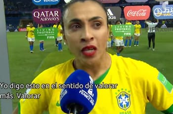 El emocionante consejo de Marta tras la eliminación de Brasil de la Copa del Mundo Femenina