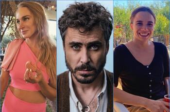 "Un poco de lo que no se ve": Constanza Mackenna compartió divertidos videos junto a Nicolás Oyarzún, María Gracia Omegna y otros actores de "Amar Profundo"