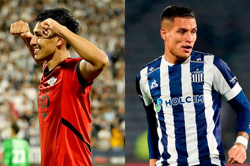 por la fecha 2 del Grupo D de Copa Libertadores. Foto: EFE y RRSS Club Atlético Talleres.